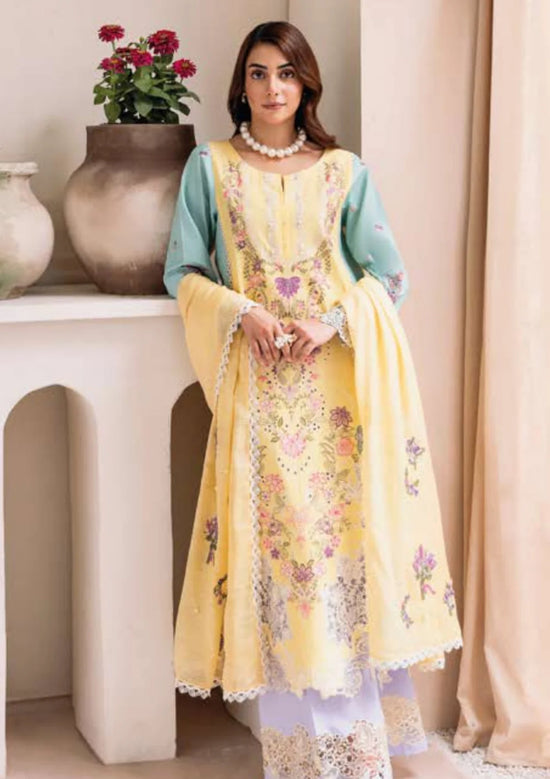 yellow multi clour dress