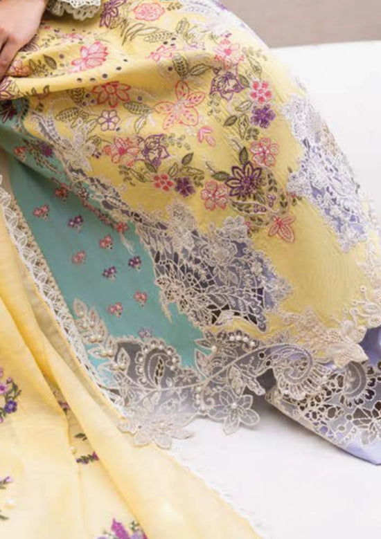 yellow multi clour dress