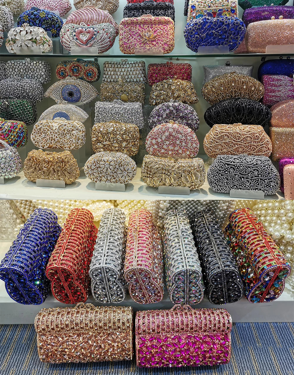 Chain Shoulder Handbags Clutche