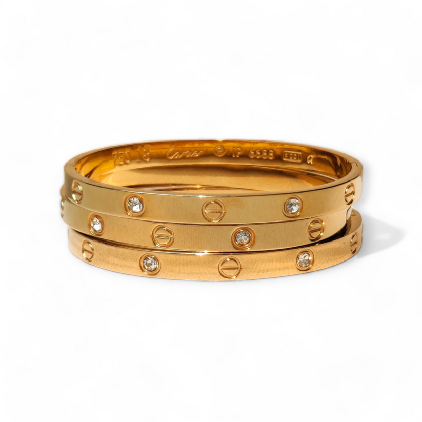 Luxe Cartier Love Bangle