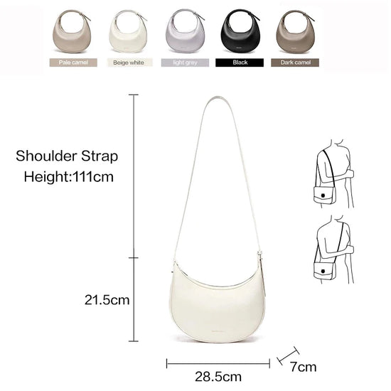 FOXER PU Leather Shoulder Bag