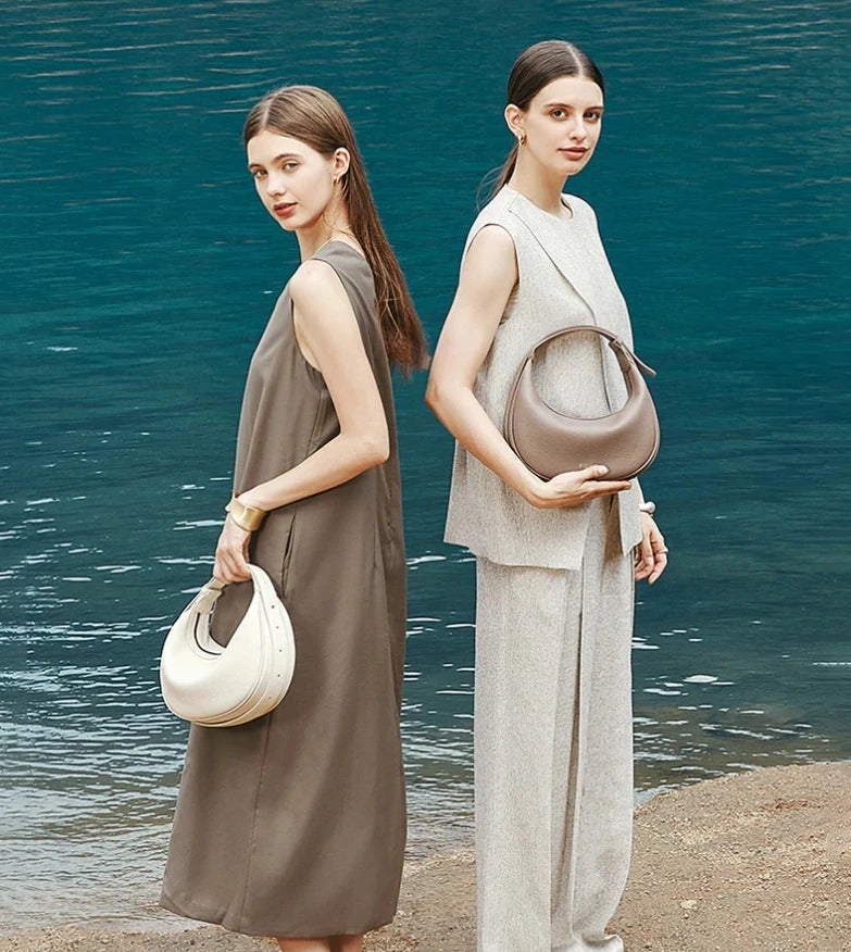 FOXER PU Leather Shoulder Bag