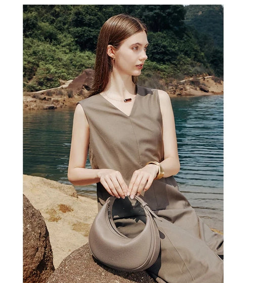 FOXER PU Leather Shoulder Bag